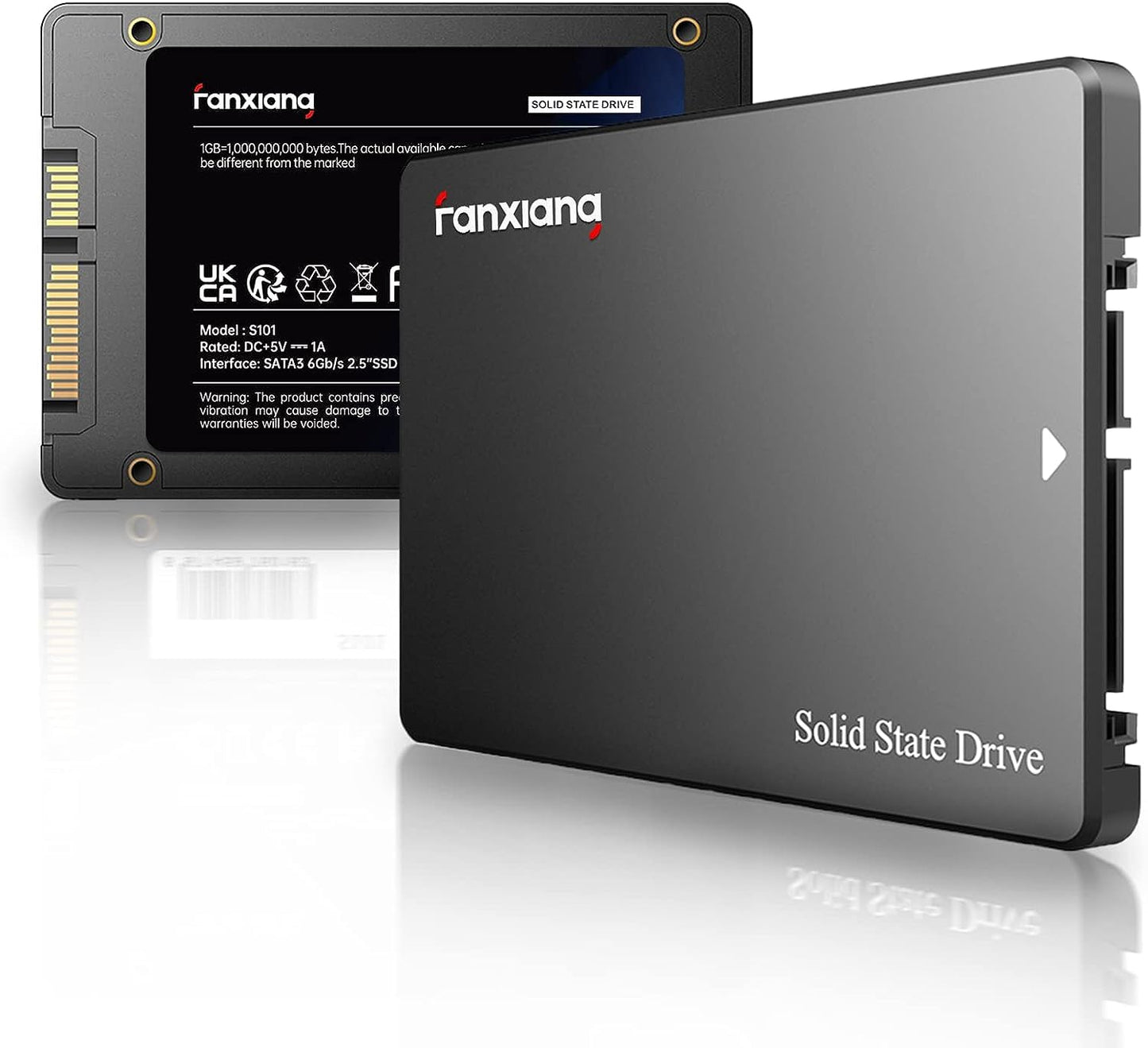 fanxiang 1TB S101 SATA Solid State Drive 2.5 Inch 6Gb/s 3D NAND TLC
