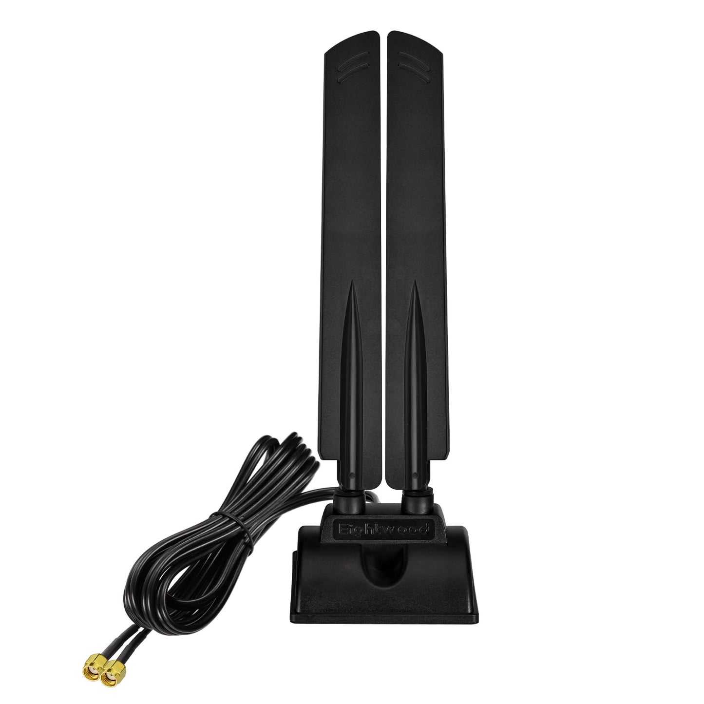 Eightwood Tri-Band WiFi 6E Antenna EWUA0197 2.4GHz 5GHz 6GHz Magnetic Mount Base