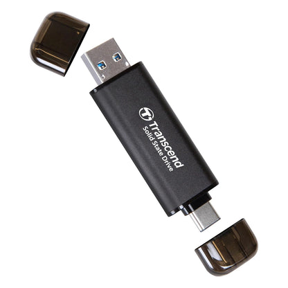 Transcend 256GB TS256GESD310C External SSD, 256GB Storage Capacity, 1050MB/s Read Speed, USB 3.0 Interface, Portable Solid State Drive