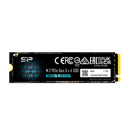 SP Silicon Power 1TB FIN-SP001TBP34A60M28 M.2 2280 SSD PCIe Gen3x4 2200MB/s SSD