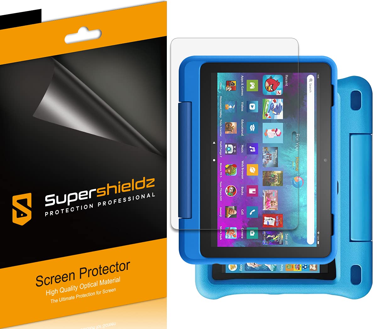 Supershieldz 8 Inch RM High Definition Clear Shield PET Screen Protector