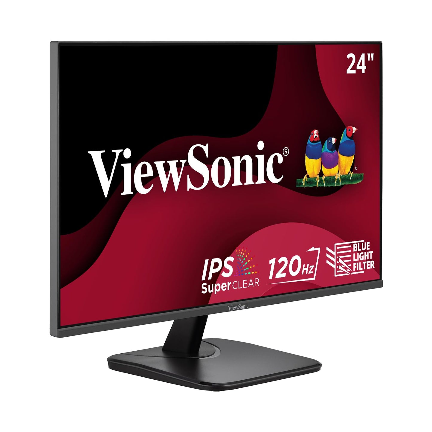 ViewSonic 24 Inch VA2456A-MHD FHD 1080p 120Hz IPS Monitor