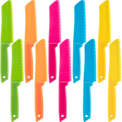 JOVITEC 10-Piece Kids Safe Knives Set Jovitec-Nylon Knife-01