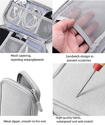 FANBODTA 7.48"L x 4.33"W x 1.38"H 22-3 Double Layer Waterproof Organizer