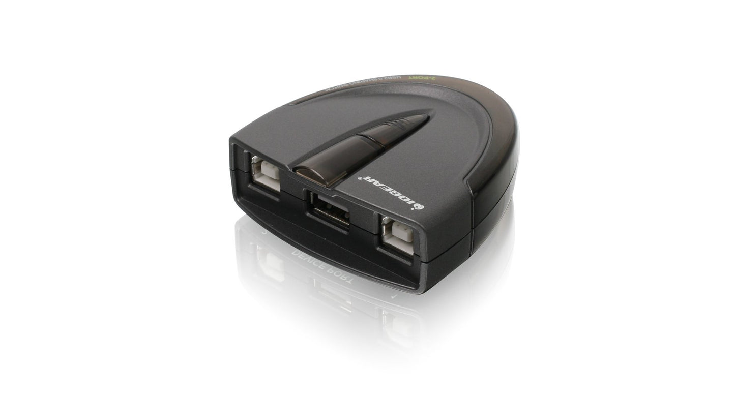 IOGEAR 2-Port USB 2.0 Automatic Printer Switch Model GUB231