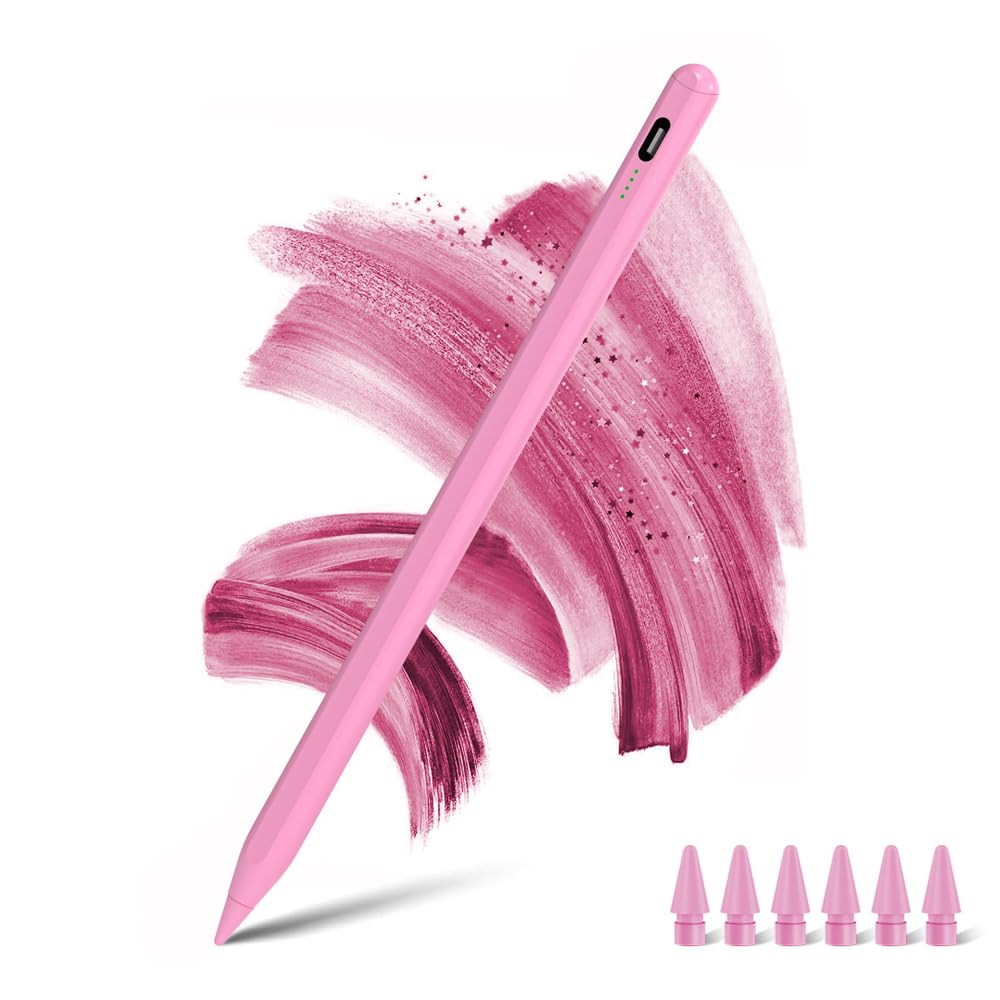 Sluoch Stylus Pen 1 Nonstandard Battery 30 days compatibility Tablet Charging Time 0.5 hours Pink Rubber