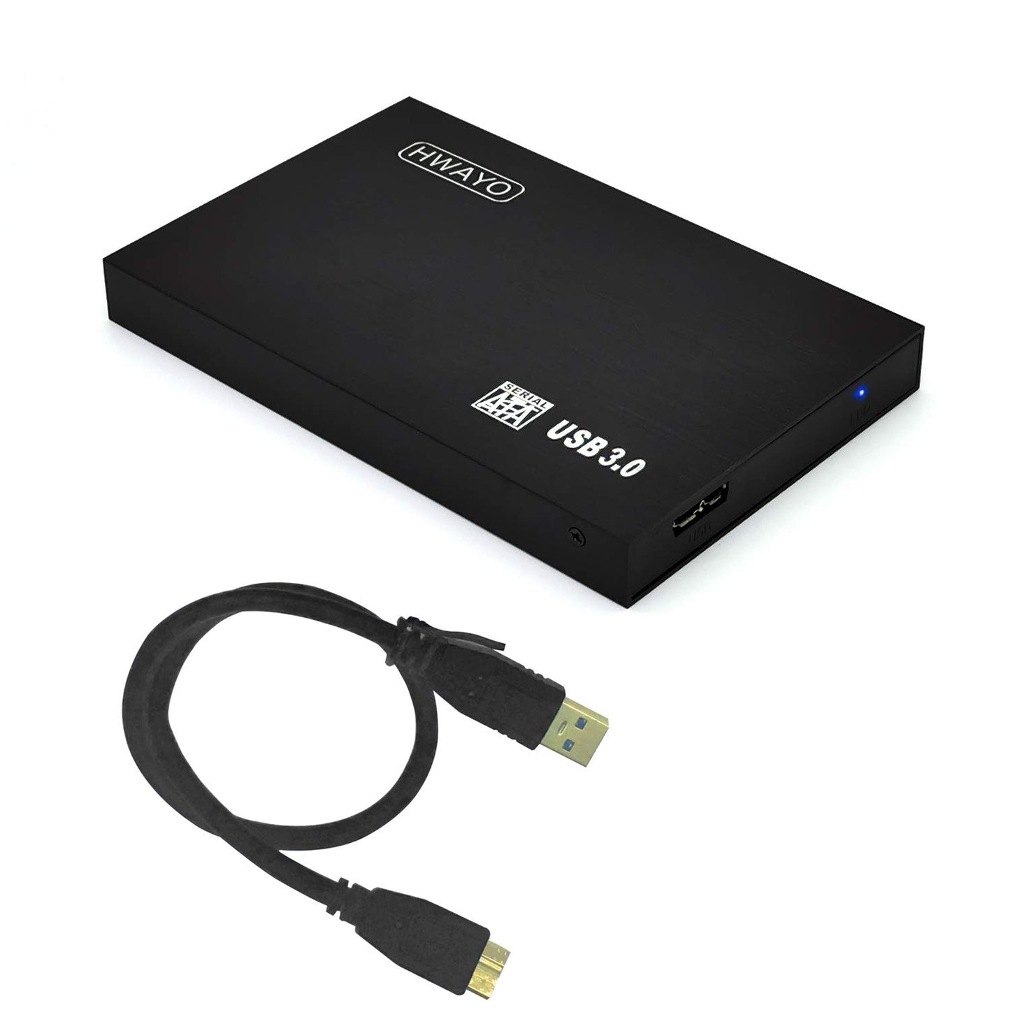 HWAYO 1TB 2.5'' External Portable Hard Drive USB 3.0