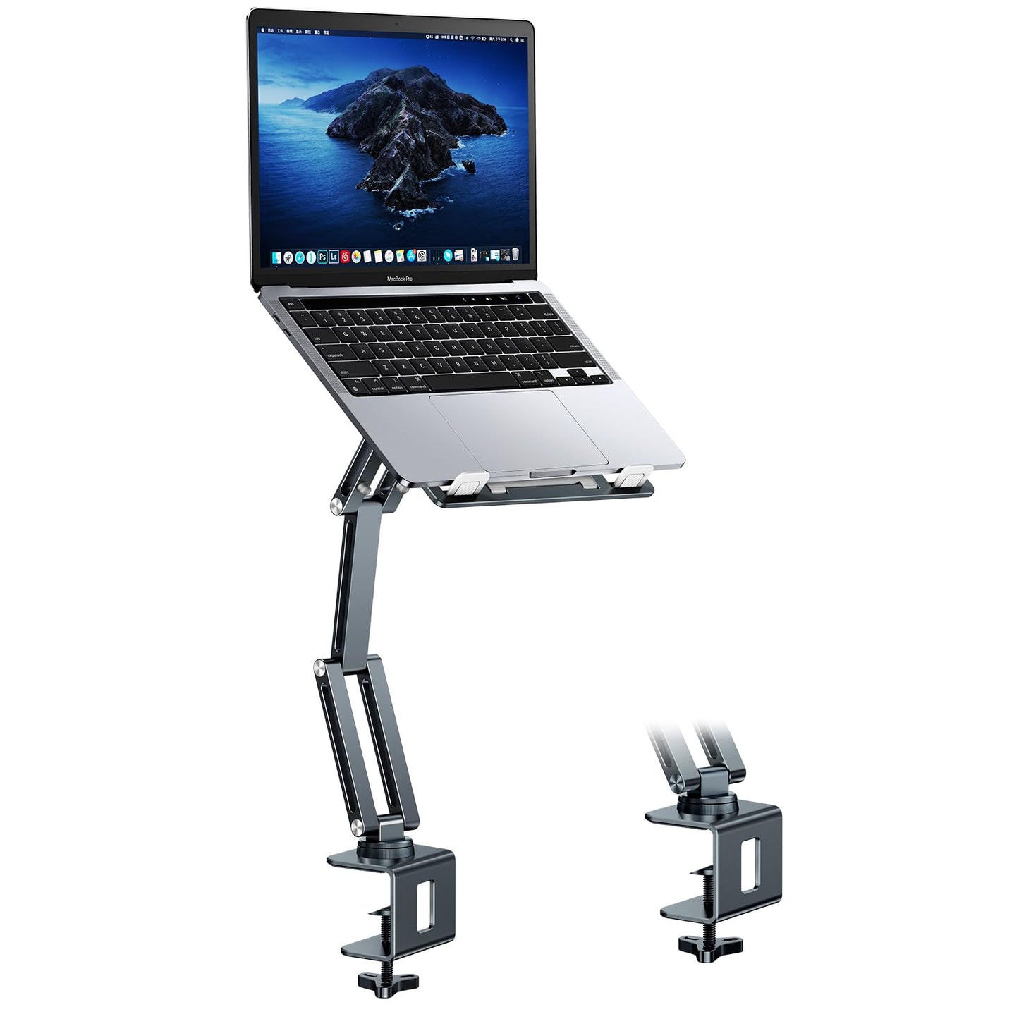 Nediea Laptop Mount - Model nediea-XXX - Adjustable Height Stand for Laptops