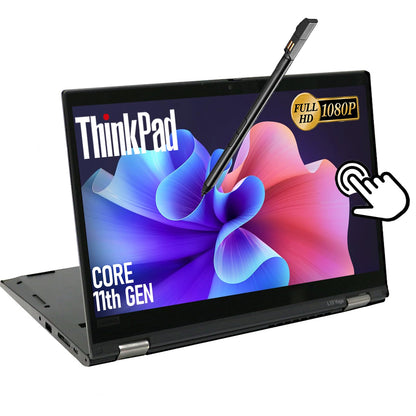 Lenovo 13.3" L13 Yoga Gen2 1920x1080 2.6GHz i5-1135G7 DDR4 16GB SSD 512GB Convertible Laptop