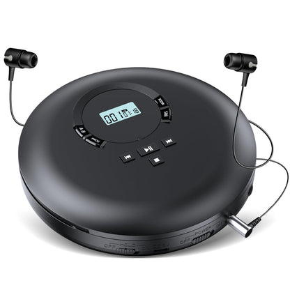 Gueray Portable CD Player 2402 2 Channel Auxiliary Audio CD Player