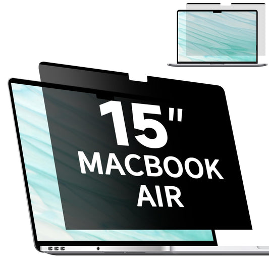 ANTOGOO V 15 Inch Magnetic Privacy Screen Protector for MacBook Air M2/M3/M4/M5