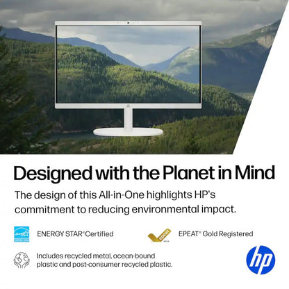 HP 21.5" All-in-One Desktop Computer Intel N100 1920x1080 HDMI Integrated