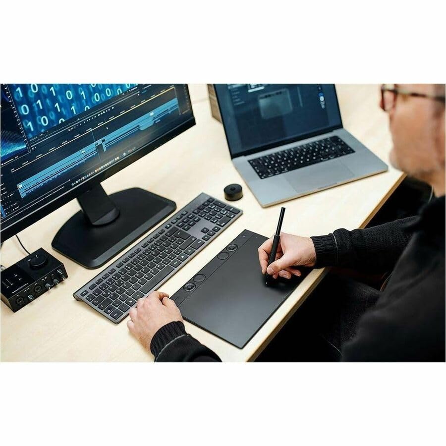 Wacom Intuos Pro Medium PTK670K0A 5080LPI 8192-level Graphics Tablet
