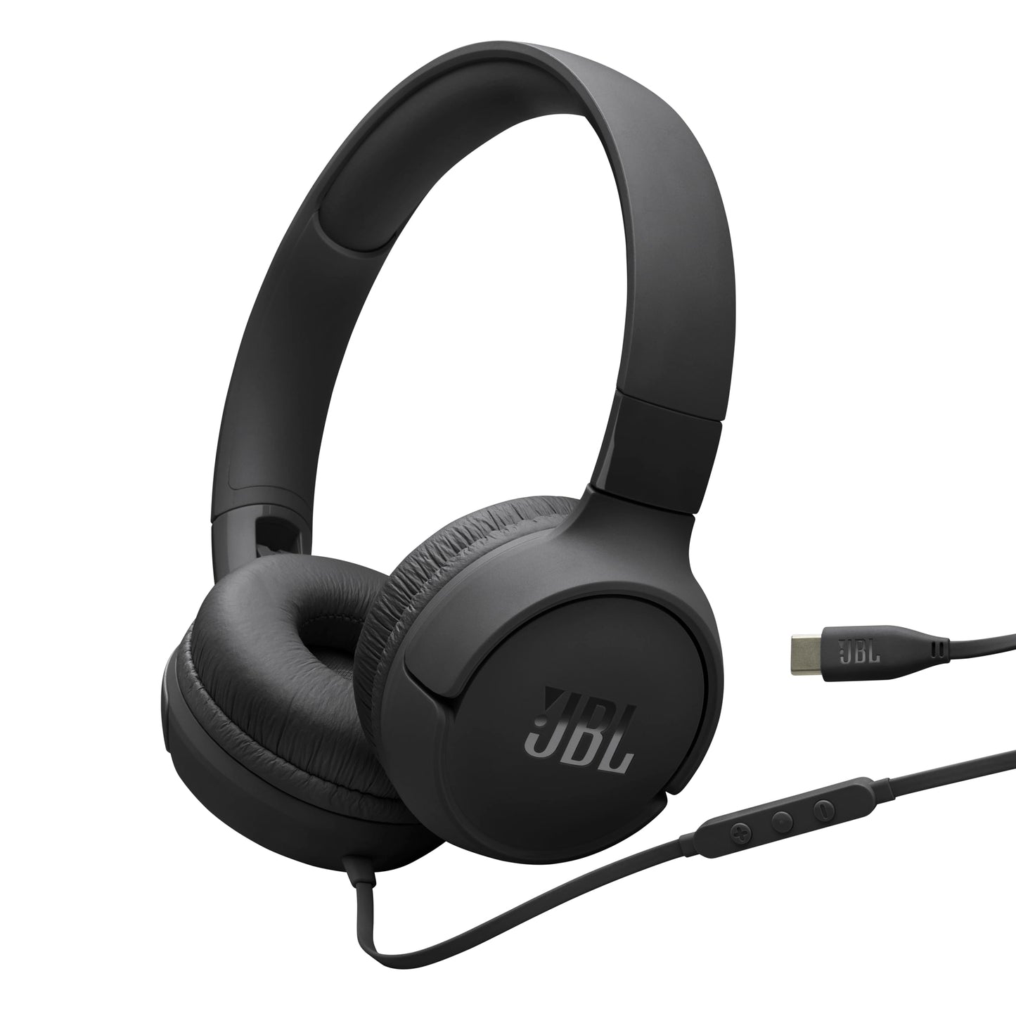 JBL Tune 520C USB-C Wired On-Ear Headphones with Hi-Res Audio