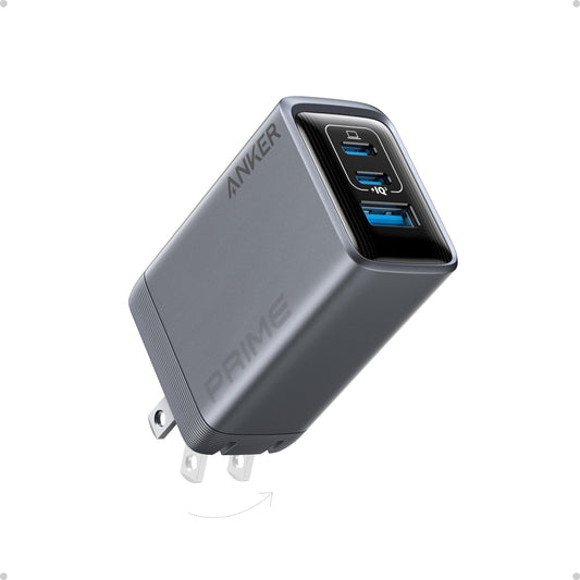 Anker 100W A2688 USB Type C Fast Charger, 3 Ports for Multiple Device Charging