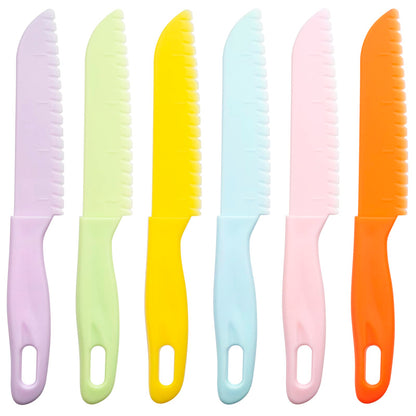 FACATH 6.0 Count SLD-06 Plastic Kitchen Knife Set