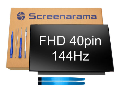 SCREENARAMA 17 x 11 x 1 inches 40pin 144Hz 1920x1080 IPS LCD Display
