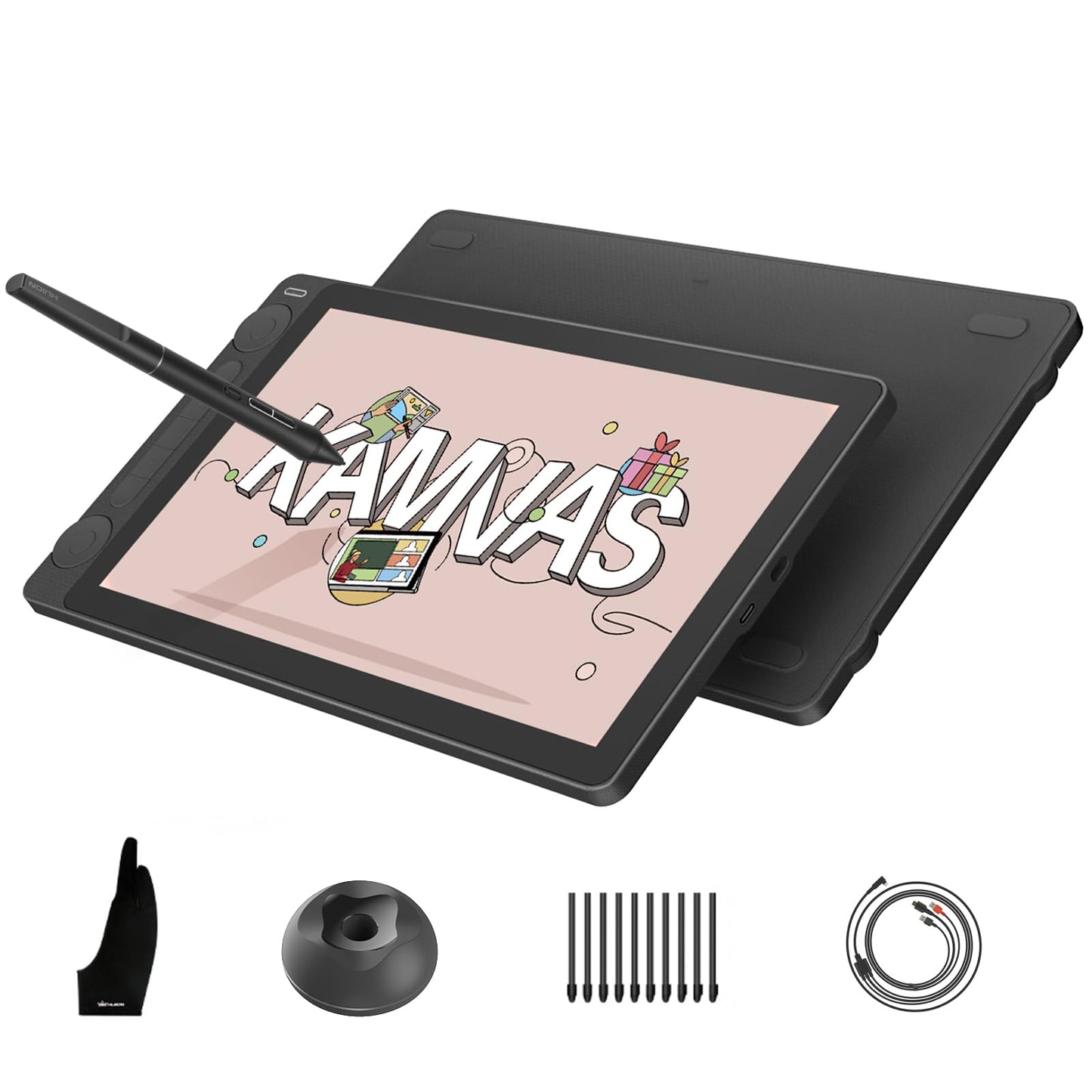 HUION Kamvas 13 Gen 3 Drawing Tablet 1920x1080 60Hz LCD Graphics Tablet