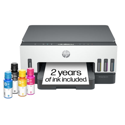 HP Inkjet All-in-One Printer Smart Tank 7001 Auto-Duplex Wireless Color Copier Scanner 4800x1200dpi