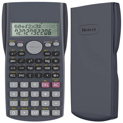 Helect 0.63" x 0.33" H-1002- LCD Engineering Scientific Calculator