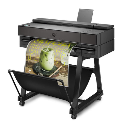 HP DesignJet T870 24-inch Wide Format Plotter Printer, 2400 x 1200 DPI, Inkjet, Manual Duplex, Sheetfed