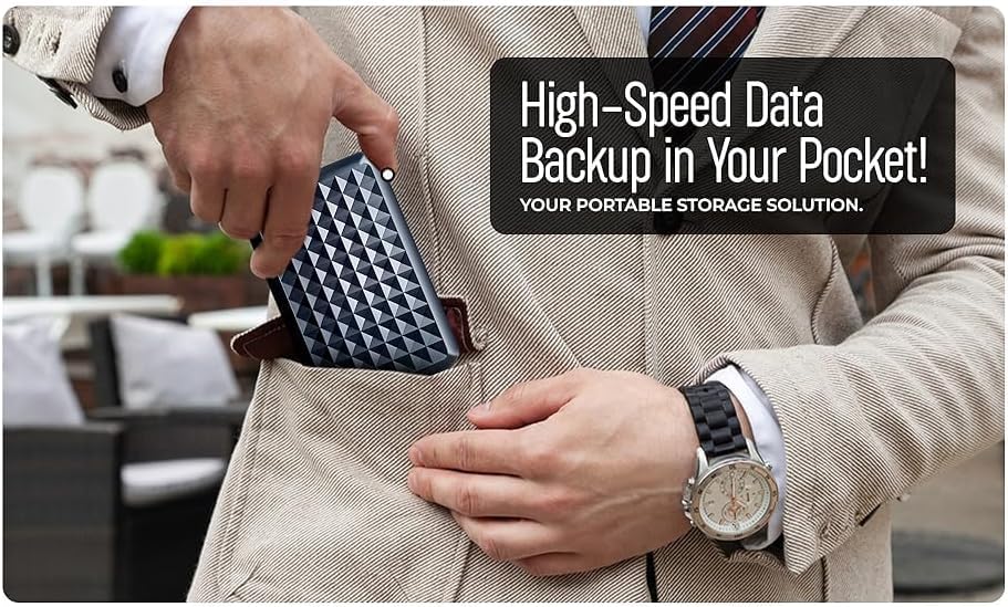 ModusTech 1TB External Hard Drive MT500 USB 3.0 2.5-inch Portable HDD