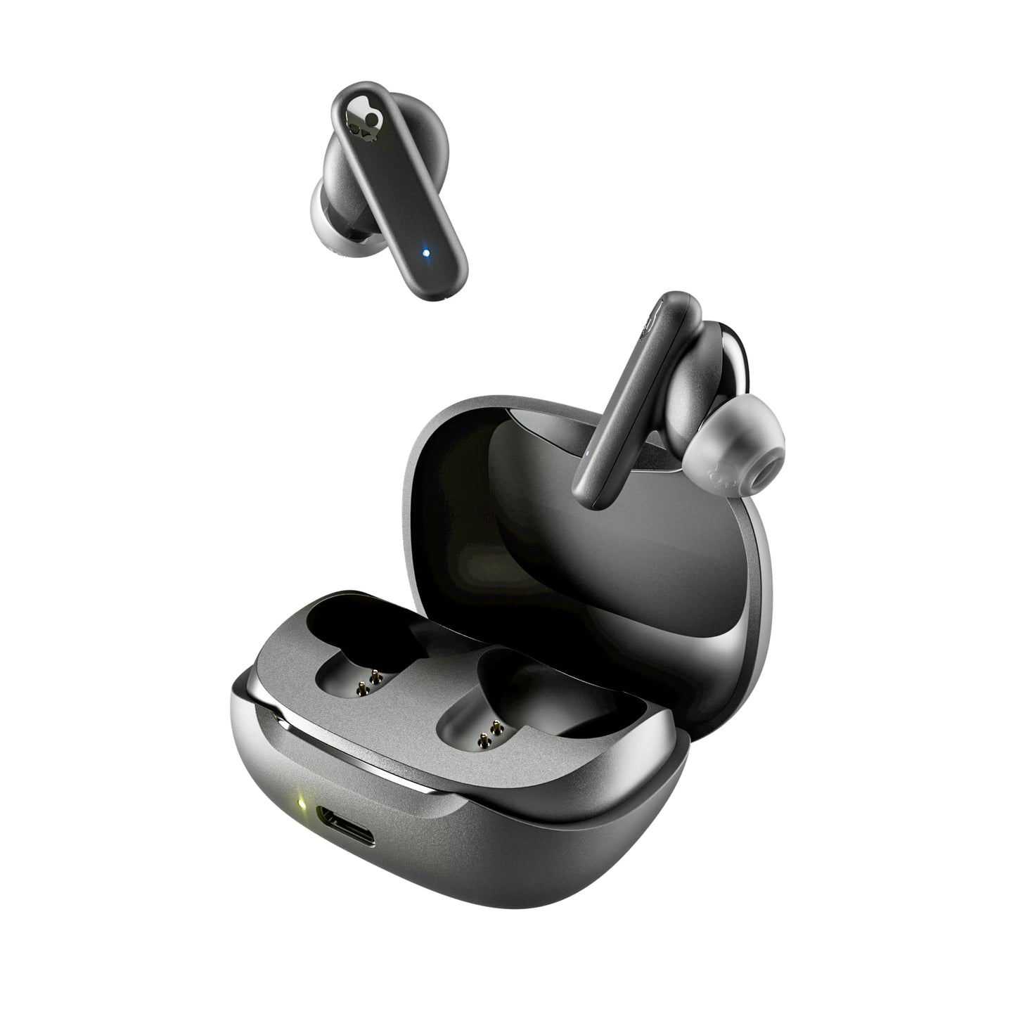 Skullcandy True Black S2TAW-R740 Wireless Earbuds, Bluetooth 5.0, Noise Isolation, 20 Hours Battery Life, IPX4 Water Resistance