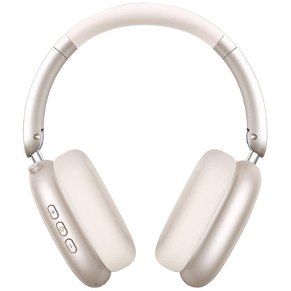Wentronic Y01 Over Ear Headphones Bluetooth 5.3 Active Noise Cancelling 40mm Drivers 48H Playtime Starlight