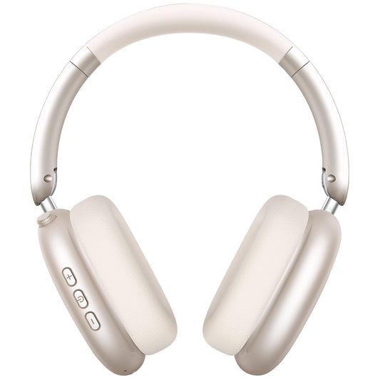 Wentronic Y01 Over Ear Headphones Bluetooth 5.3 Active Noise Cancelling 40mm Drivers 48H Playtime Starlight