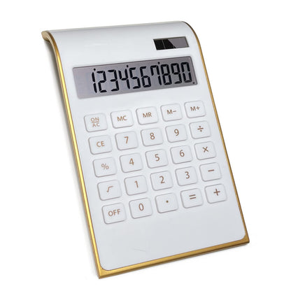 Benkaim 10" Multi-Function Solar Powered Calculator Model cal02 LCD Display