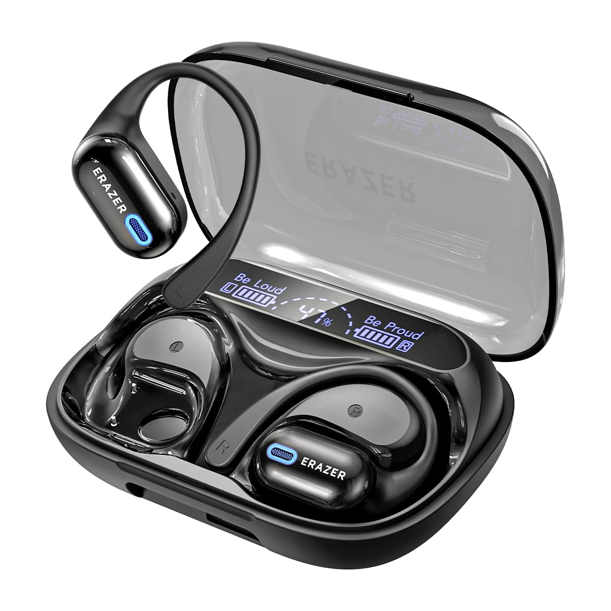 ERAZER 5.04 x 3.74 x 1.93 inches XP18 Translator Device 134 Languages Wireless Earbuds with Bluetooth 6.0