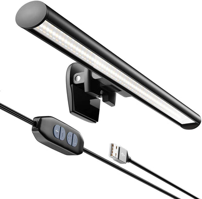 CATPOWER 0.8"D x 10.2"W x 0.8"H JD-A1 Lamp, Adjustable Color Temperature, Touch Control, Desktop Mount