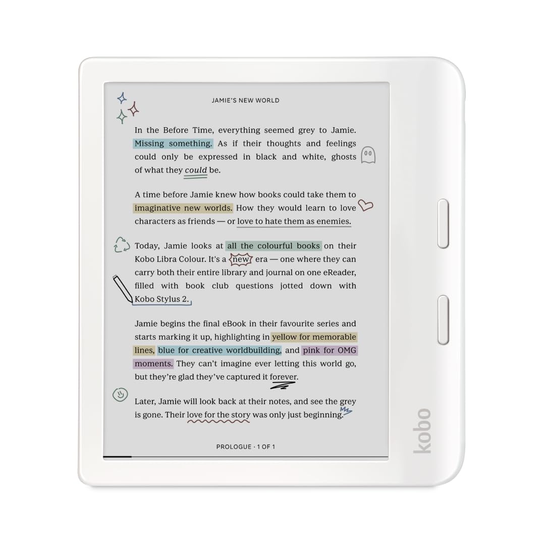 Kobo 7" N428-TP-WH-S-CK 1680x1264 Electronic Ink eReader