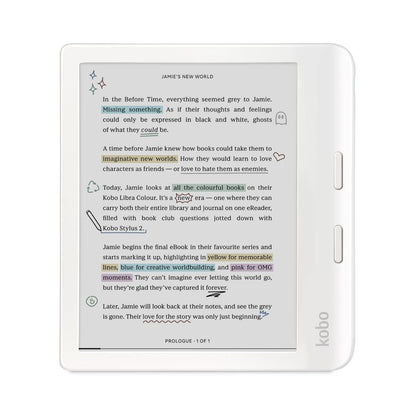 Kobo 7" N428-TP-WH-S-CK 1680x1264 Electronic Ink eReader