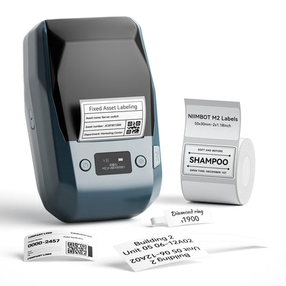 NIIMBOT M2 2 Inch Thermal Transfer Label Printer 300 DPI Monochrome Portable Device
