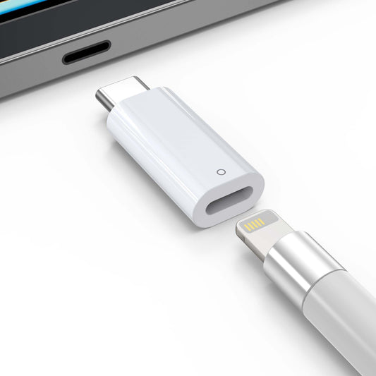 URELEGAN USB Type C Adapter for Apple Pencil 1st Generation and iPad Models A16/10th/11th
