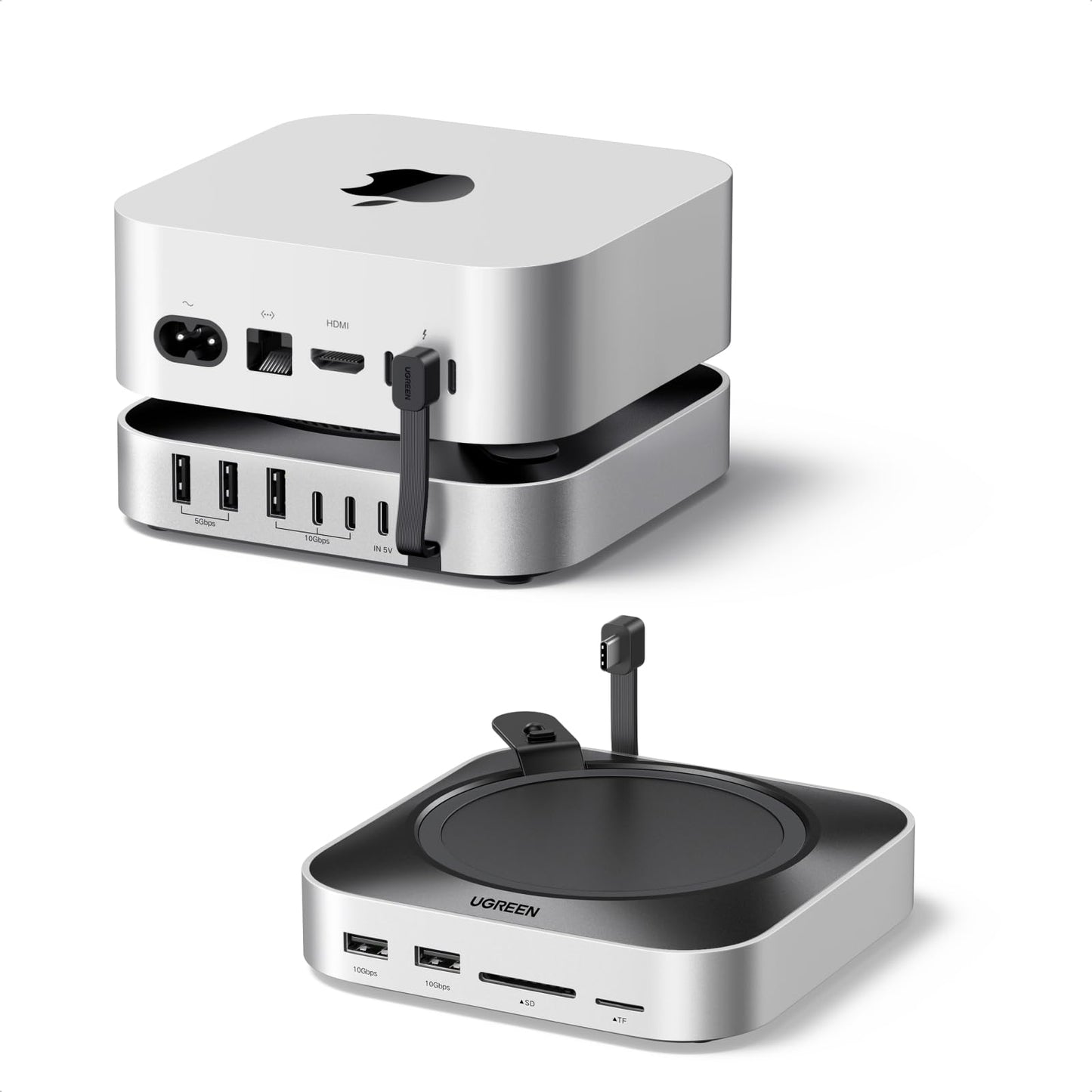 UGREEN 11-Port USB Hub with 10Gbps Transfer, SD Card Reader, for Mac Mini M4