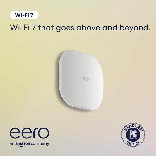 Amazon Eero PoE 7 Access Point 3.9 Gbps Wireless, 10 GbE Port, Tri-Band Technology