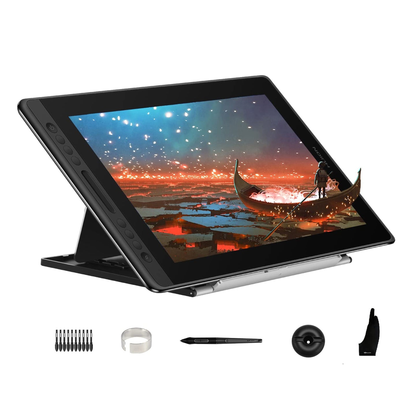 HUION Kamvas Pro 16 15.6 inch 1920x1080 LCD Graphics Tablet with USB Connectivity