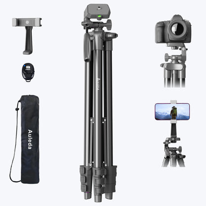 Auleda 71 Inches VT-831HB Tripod Stand with Remote