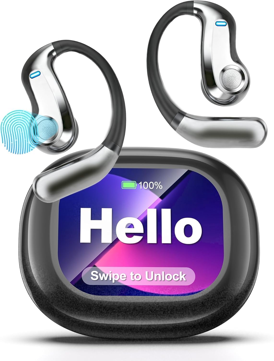 diujzld Open Ear Translator Earbuds B0GQGZLZ47 169 Languages Wireless Bluetooth 5.4