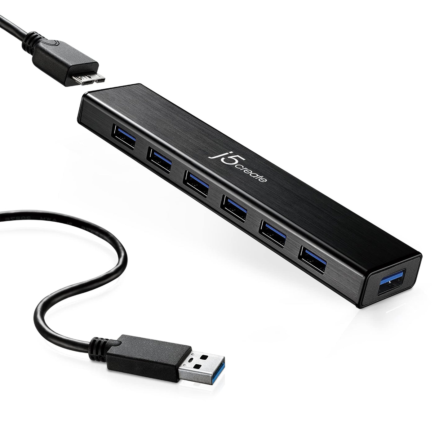 j5create 7-Port Powered USB 3.0 Hub Model JUH377