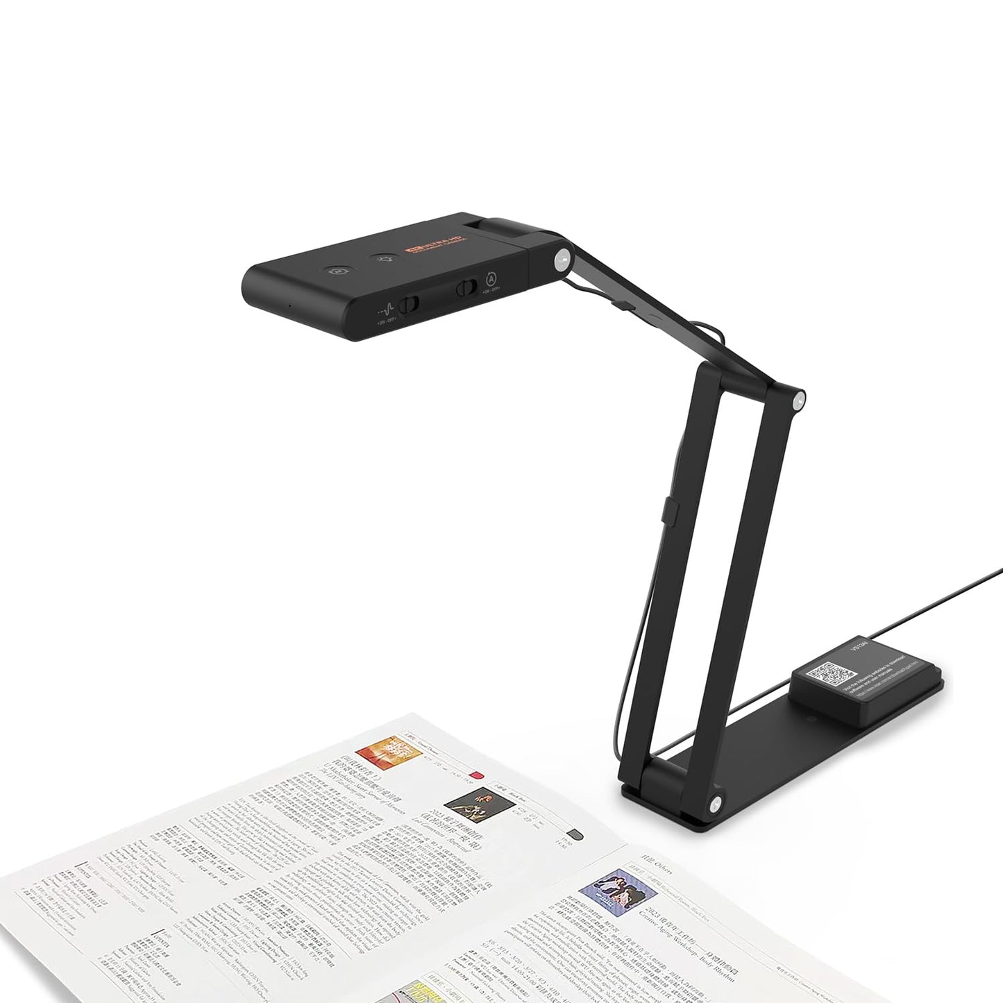 VIISAN VS13AI 13MP 4K Document Camera USB Flexible Adjustable Stand AI-Noise Reduction Microphone