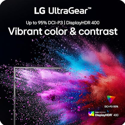 LG 27GR83Q-B 27 Inch QHD Ultra Wide 2560x1440 240Hz IPS Monitor