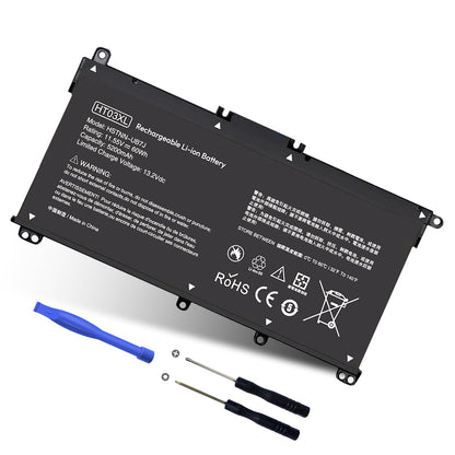 RUEMIU 60Wh HT03XL Lithium-Ion Laptop Battery, 5200mAh, 11.55V, 3-Cell