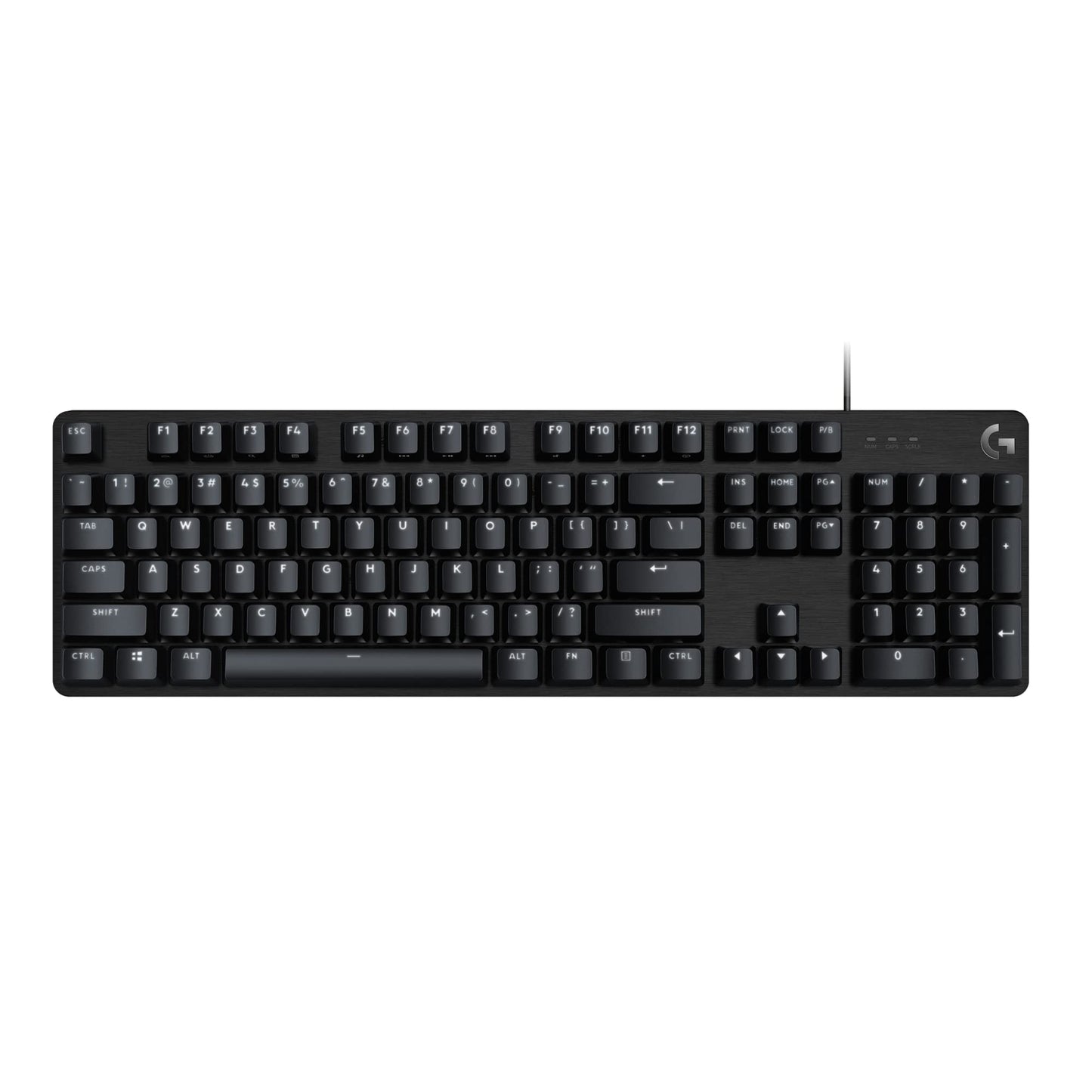 Logitech G413 SE Full-Size Mechanical Keyboard 108 Keys Aluminum Construction Tactile Switch Corded Black