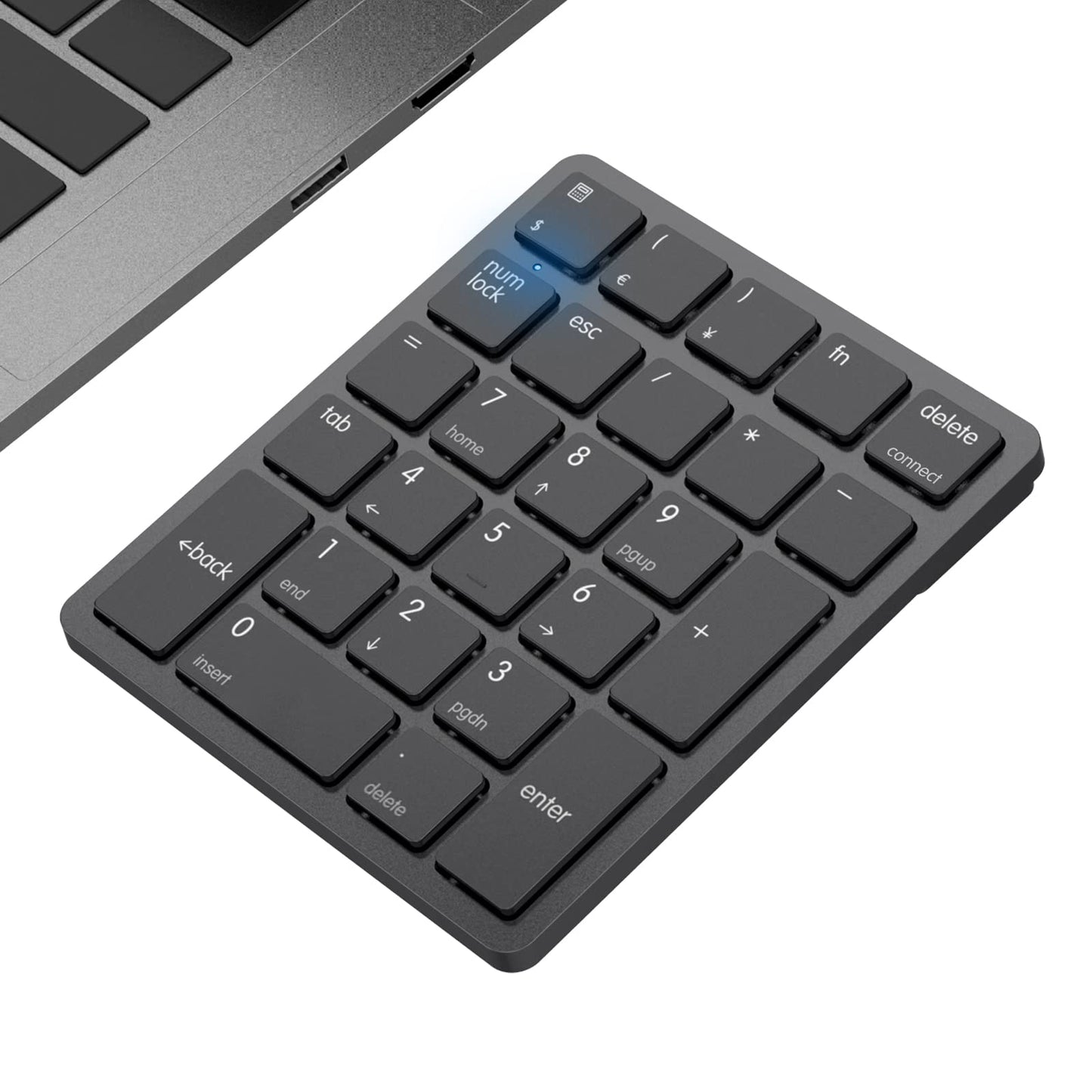 havit 26 Keys Bluetooth Numeric Keypad for PC, Laptop, Tablet - Wireless Rechargeable