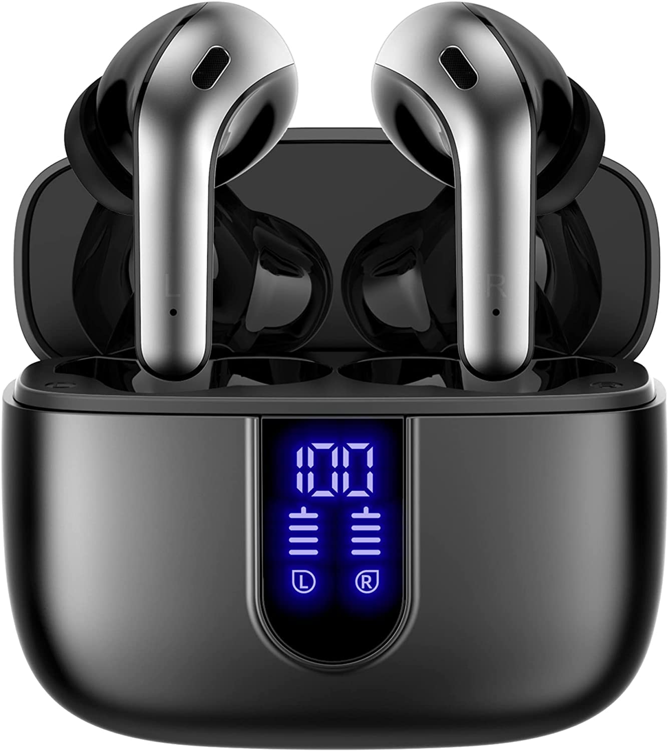 TAGRY X08 Bluetooth Wireless Earbuds IPX5 Waterproof Touch Control 60H Playback