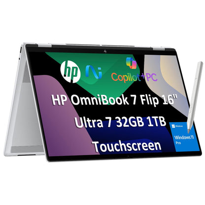 ist computers 16" OmniBook 7 Flip 1920x1200 LCD Convertible Laptop