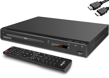 MEGATEK DP-260M55HD 1080p HD DVD Player Compact Multi-Format Playback Region Free
